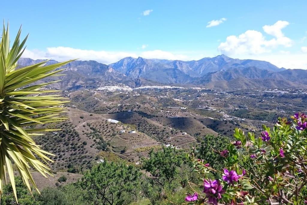 Countryside Private Apartment With Pool & Sea View Torrox Bagian luar foto