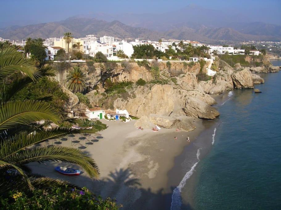 Countryside Private Apartment With Pool & Sea View Torrox Bagian luar foto